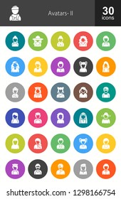 Avatars Filled Icons