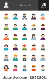 Avatars Flat Icons
