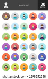 Avatars Flat Icons