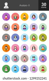 Avatars Flat Icons