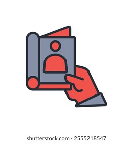 avatars icon. vector.Editable stroke.linear style sign for use web design,logo.Symbol illustration.