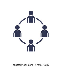 Avatars men flat style icon design of Person profile social communication and human theme Vector illustration