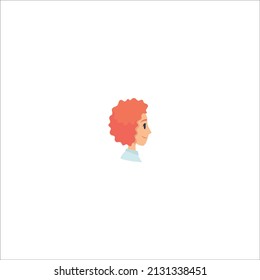 Avatars profile persons woman different ages character