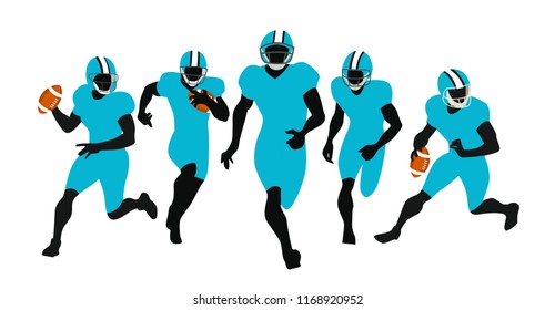 Avatars set American football players