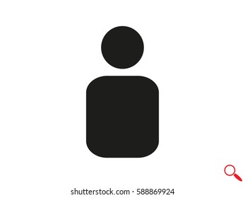avatars, user, man, icon, vector illustration eps10