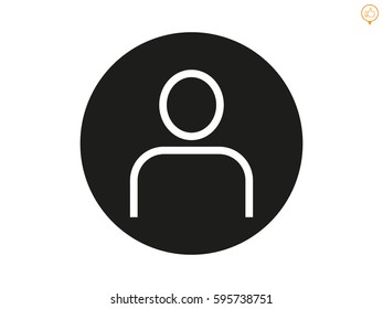 avatars, user, man, icon, vector illustration eps10
