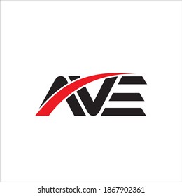 AVE LETTER VECTOR LOGO DESIGN