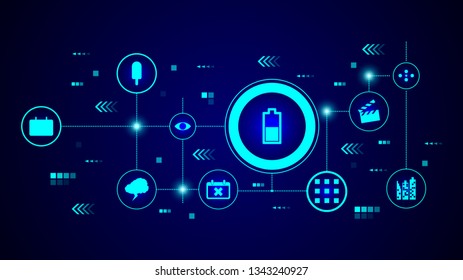 average battery level icon. From Web set