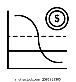 Average Icon Black and white logo
