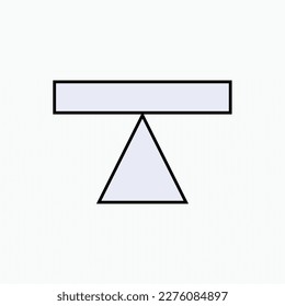Durchschnittliches Symbol. Mittel, Mittelpunkt Symbol.