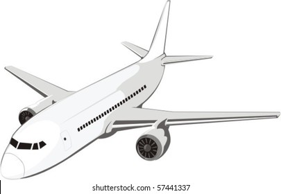 average passenger plane for internal airway