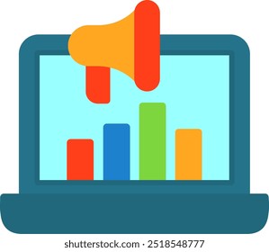 Average Position Flat Vector Icon Design