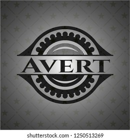 Avert dark badge