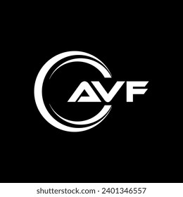 AVF Letter Logo Design, Inspiration for a Unique Identity. Modern Elegance and Creative Design. Watermark Your Success with the Striking this Logo.