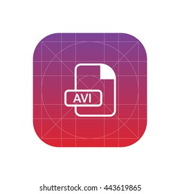 avi  file format icon