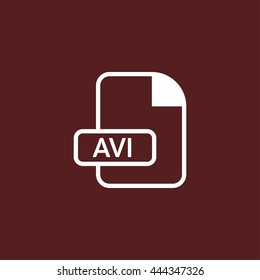 avi  file format icon