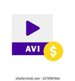 AVI File Purchase icon