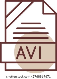 AVI New Icon Design Creative