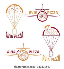 avia pizza vector illustration concept