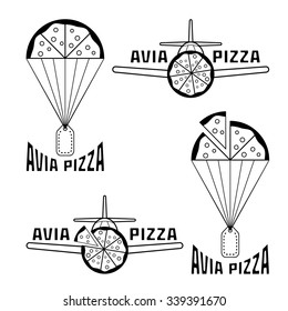 avia pizza vector illustration concept