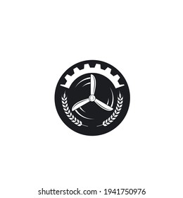 aviation academy vector illustration design template