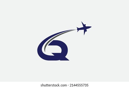 Aviation and airlines logo, Tour and travel agency symbol design vector