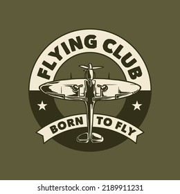 Aviation badges logos and emblems labels