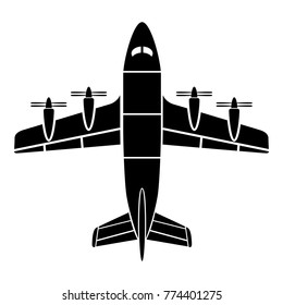 Aviation icon. Simple illustration of aviation vector icon for web