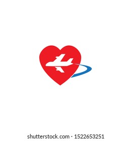 aviation icon and symbol vector template