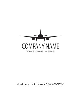 aviation icon and symbol vector template