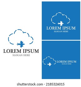 Aviation icon and symbol vector template