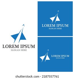 Aviation icon and symbol vector template
