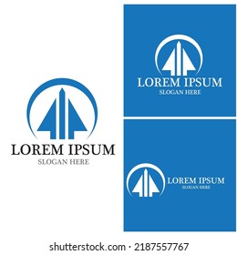 Aviation icon and symbol vector template