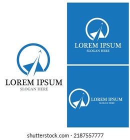 Aviation icon and symbol vector template