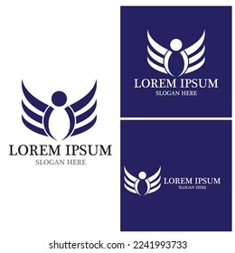 Aviation icon and symbol vector template