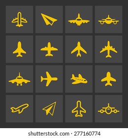 Aviation icons