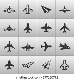 Aviation icons