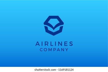 Aviation logo. Company Logo, Print, Digital, Icon, Apps, print T-Shirts and Other Marketing Material Purpose