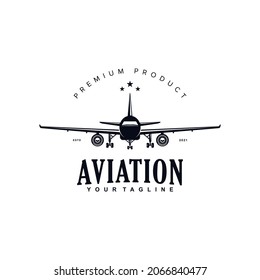 Aviation Logo Design Template Inspiration idea concept