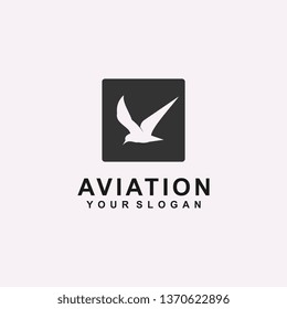 aviation logo template