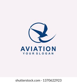 aviation logo template