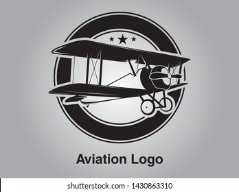 Aviation Logo Vector Designed Arts 