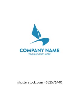 Aviation And Marine Transportation Logo Template