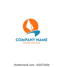 Aviation And Marine Transportation Logo Template