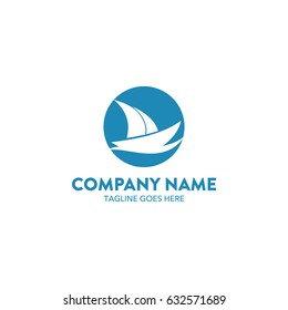 Aviation And Marine Transportation Logo Template
