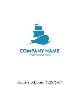 Aviation And Marine Transportation Logo Template