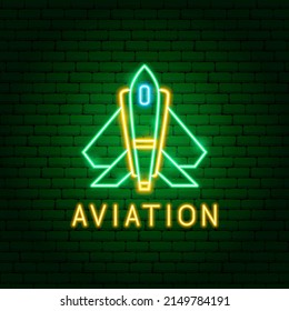 Etiqueta de red de aviación. Ilustración vectorial de la promoción de la lucha.