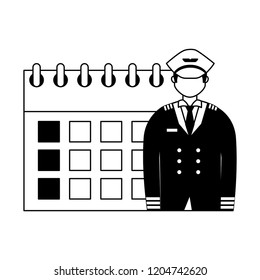 aviation pilot calendar labor day