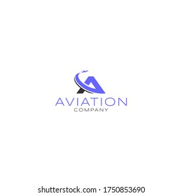 Aviation / Plane Logo Design Vector