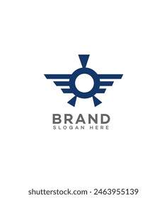 aviation security logo Identity Sign Symbol Template  